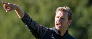 Bremens Trainer Florian Kohfeldt wurde fünf mal hintereinander Zeuge eines 1:1-Unentschiedens.