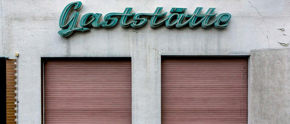Gastronomische Einrichtungen sind seit Anfang November geschlossen.