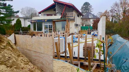 Plötzlich war der Garten weg. Der Scharon-Bau in Spandau.