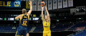 Swish! Niels Giffey traf gegen Khimki alle vier seiner Dreier.