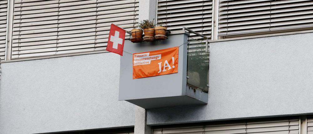 Die Konzernverantwortungsinitiative konnte sich nicht durchsetzen.