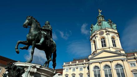 Das Schloss Charlottenburg.