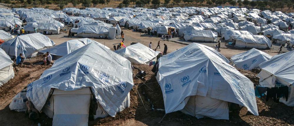 Das Flüchtlingslager Kara Tepe aus Lesbos (Archivbild vom Oktober 2020)