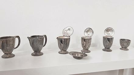 Die Serviceteile wurden in Birkenwerder gefunden. Martin Vater gab sie an die Erben zurück.