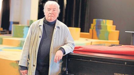 Theatertier. Winfried Radeke im Saal der Neuköllner Oper.