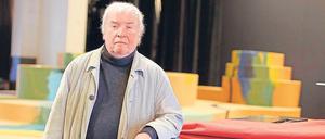 Theatertier. Winfried Radeke im Saal der Neuköllner Oper.