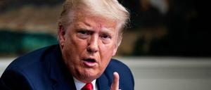 Donald Trump will unter einer Bedingung das Weiße Haus verlassen.