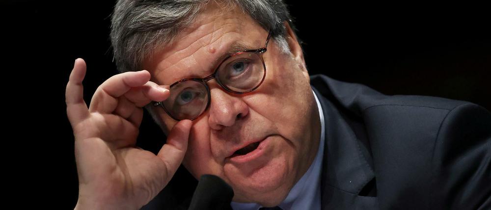 US-Justizminister William Barr.