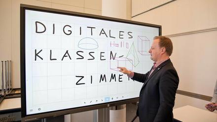Vom digitalen Klassenzimmer ist Berlin noch weit entfernt.  