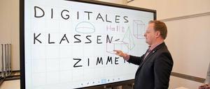Vom digitalen Klassenzimmer ist Berlin noch weit entfernt.  
