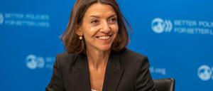 Laurence Boone ist Chefvolkswirtin der OECD.