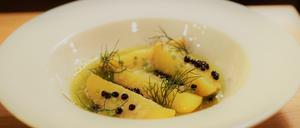 Kann man auch zuhause kochen: die Vichyssoise-Kartoffeln von Steffie La aus dem "Hinterland". 