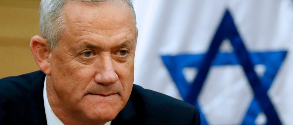 Trübe Aussichten. Käme es bald zu Neuwahlen, könnte das für Benny Gantz mit einem Debakel enden.