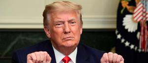 Der amtierende Präsident der USA Donald Trump.