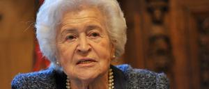 Irina Antanowa, langjährige Direktorin des Moskauer Puschkin-Museums im Oktober 2012