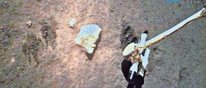 Raumschiff Chang’e 5. Die Mondsonde sammelte am Mittwoch Proben auf dem Mond. 