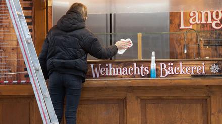 Nur wenige Weihnachtsstände dürfen in Spandau und in der City West öffnen. 