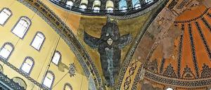 Der Engel in der Kuppel der Hagia Sophia. 