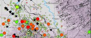 Die Region zwischen Köln und Aachen ist in Deutschland besonders gefährdet.