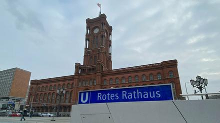 U-Bahnhof Rotes Rathaus.