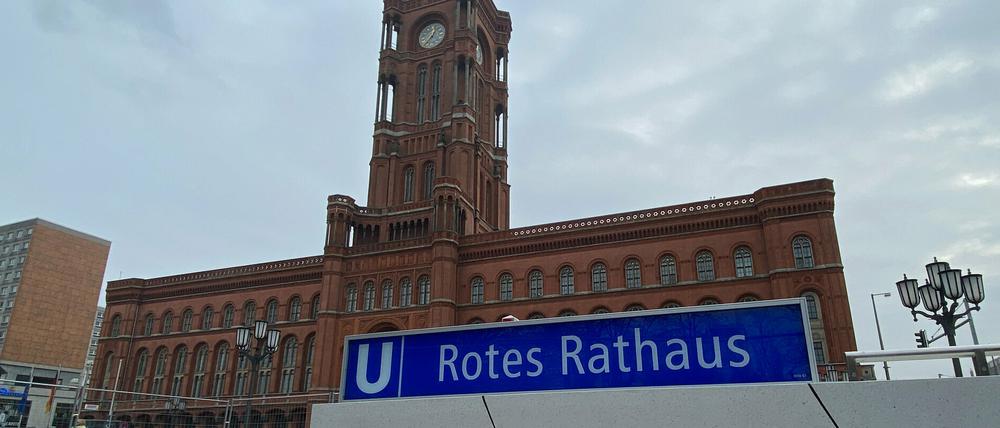 U-Bahnhof Rotes Rathaus.