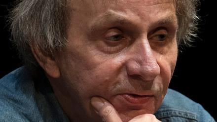 Michel Houellebecq bei einer Lesung auf der Frankfurter Buchmesse 2018