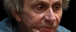 Michel Houellebecq bei einer Lesung auf der Frankfurter Buchmesse 2018
