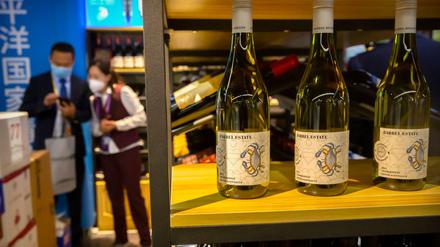 Bald Mangelware. Australische Weine in China. Peking hat Strafzölle gegen Australien erlassen.