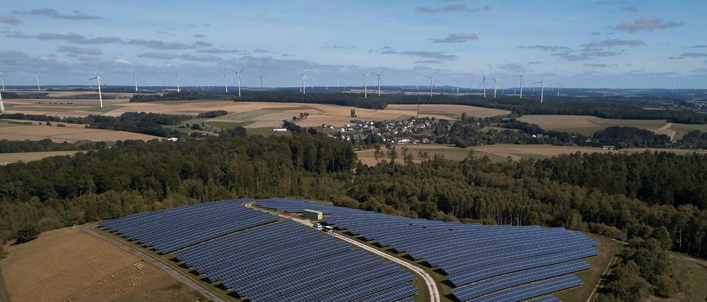 Im Hunsrück schaffen die erneuerbaren Energien Perspektiven für Beschäftigung.