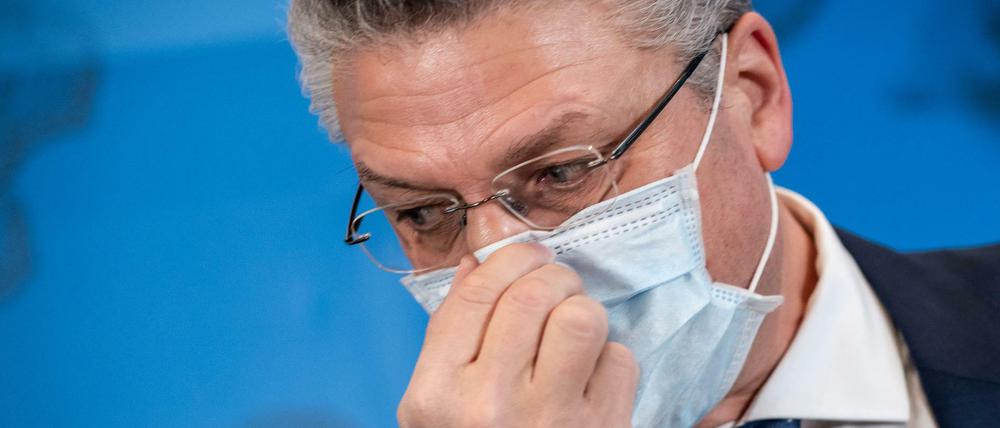 RKI-Chef Lothar Wieler legte die aktuelle Lage dar.