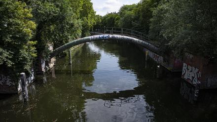 Der Landwehrkanal in Berlin.