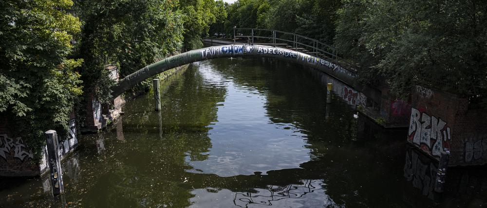 Der Landwehrkanal in Berlin.