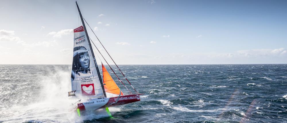 Ein technologischer Sprung von zehn Jahren. Die "Initiatives Coeur" von Sam Davies hat bereits zwei erfolgreiche Vendée-Globe-Kampagnen hinter sich.