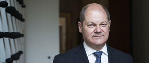 Der Vizekanzler Olaf Scholz (SPD).