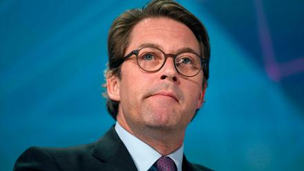 Bundesverkehrsminister Andreas Scheuer (CSU)