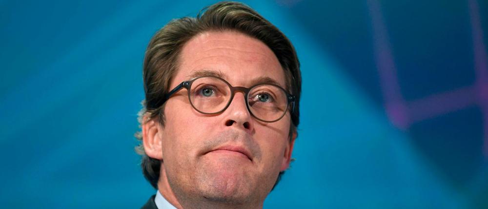Bundesverkehrsminister Andreas Scheuer (CSU)
