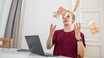 Finanzielles Schlaraffenland? Crowdworking hat seine Tücken. 