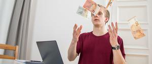 Finanzielles Schlaraffenland? Crowdworking hat seine Tücken. 