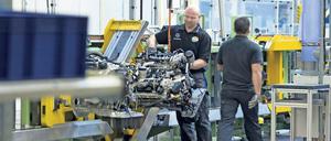 Seit 1902 werden in Marienfelde Motoren gebaut. Das Werk ist der älteste Standort im Daimler-Konzern. 