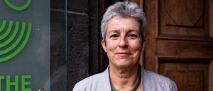 Die neue Chefin des Goethe Instituts. Ethnologin Carlota Lenz.