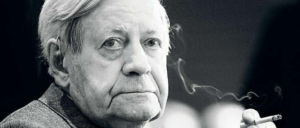 War Verteidigungsminister und kämpfte als Kanzler für die Nachrüstung: Helmut Schmidt, der nach Ansicht von Wolfgang Ischinger mit der SPD von heute sehr unzufrieden wäre.