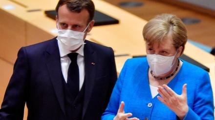 Das Billionen Euro schwere Finanzpaket ist das Projekt von Frankreichs Präsident Emmanuel Macron und Kanzlerin Angela Merkel.