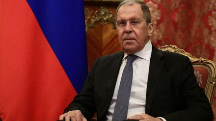 Sergej Lawrow, Außenminister von Russland