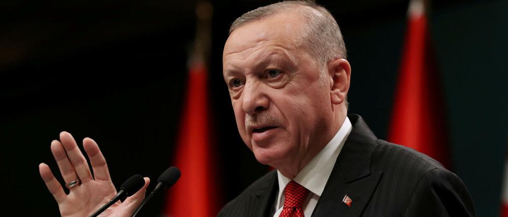 Der türkische Präsident Erdogan (Archivbild)