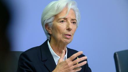 Christine Lagarde, Präsidentin der Europäischen Zentralbank (EZB)