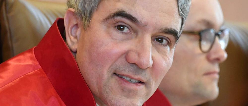 Stephan Harbarth, Präsident und Vorsitzender des Ersten Senats des Bundesverfassungsgerichts.