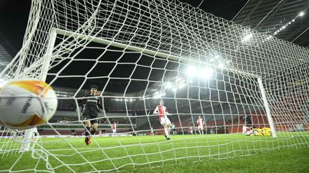 Der dritte Streich. Moussa Diaby hat schon wieder getroffen. 