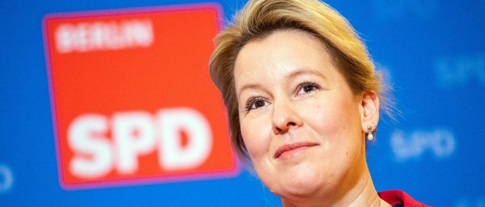 Neubau statt Mietendeckelung. Franziska Giffey will den Wohnungsmarkt in Berlin verändern.