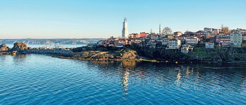 Der Leuchtturm von Rumeli Feneri.