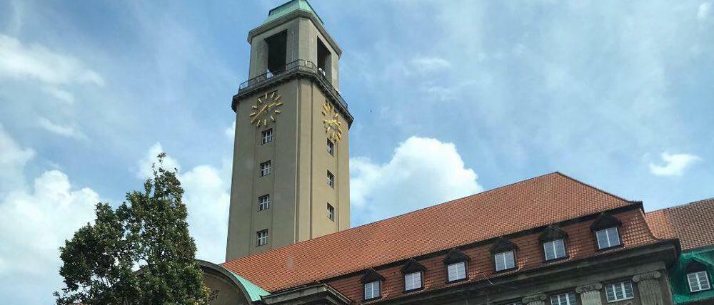 Das Rathaus Spandau.